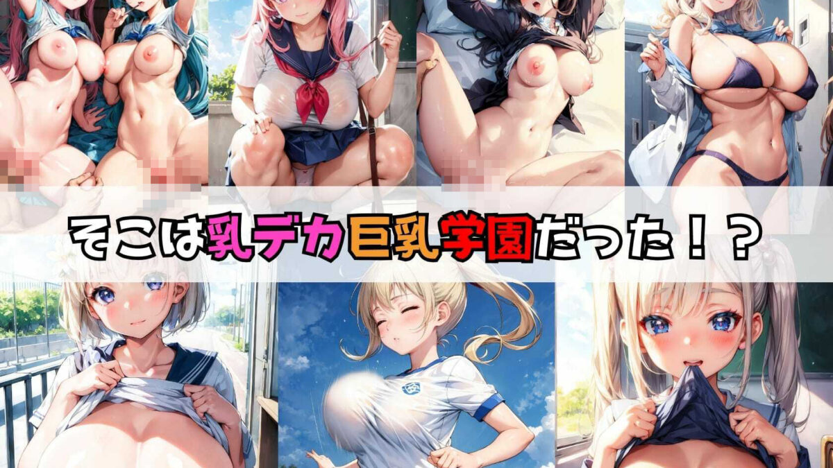 巨乳学園 〜僕と発育良好な彼女たち〜 【4K高画質】エロすぎるやろ…