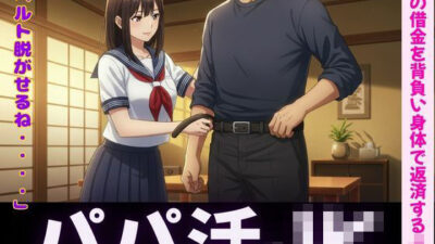 パパ活〜親の借金を背負い身体で返済するJK〜嫌なのに感じてしまうおすすめ作品！！