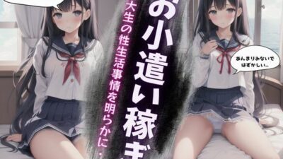 女子大生の性生活事情〜パパ活で楽しくお小遣い〜美鈴編エロすぎるやろ…