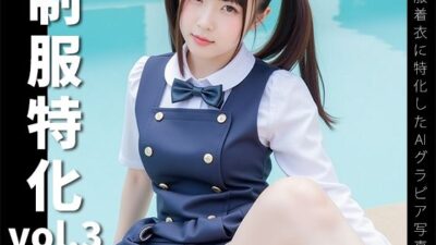 制服特化 vol.3 -AIグラビア写真集-今夜のオカズに！！