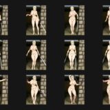 MUSIC VIDEO（刀剣裸ん舞）:おっぱいぷるんぷるん巨乳剣舞裸踊りショートクリップ52パターン！＋おまけ音楽あり結合動画1本！ おすすめ作品！！