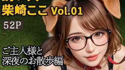 【2.9次元シリーズ】飼い犬・柴崎ここ  Vol.01  大好きなご主人様との夜のお散歩エロすぎるやろ…