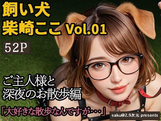 【2.9次元シリーズ】飼い犬・柴崎ここ  Vol.01  大好きなご主人様との夜のお散歩エロすぎるやろ…