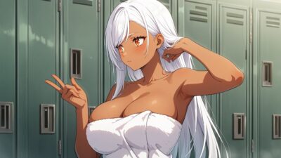 【4K】異色褐色ツインズが教師と競泳水着で種付け交配【350枚】 エロすぎるやろ…