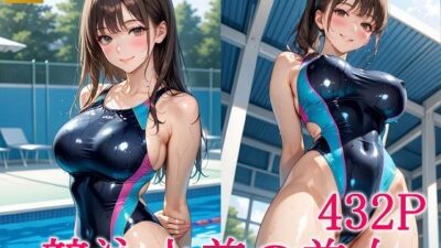 競泳水着の美女もうたまらんw