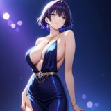 巨乳銀髪モデルと紫髪美女がカメラマンとホテルで中出し撮影会【4K】【400枚収録】エロすぎるやろ…