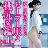 セーラー服と桃尻図鑑 Vol.1-16☆癒しの桃尻コレクションこんなの射精不可避ｗ
