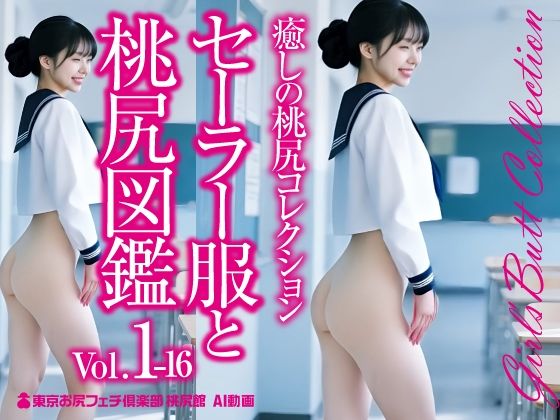 セーラー服と桃尻図鑑 Vol.1-16☆癒しの桃尻コレクションこんなの射精不可避ｗ