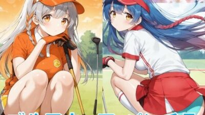 ゴルフウェアでしゃがみパンチラ もうたまらんｗ