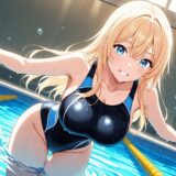 褐色コーチが金髪＆緑髪爆乳競泳美女を種付け調教【4K】【FANZA専売】今夜のオカズに！！