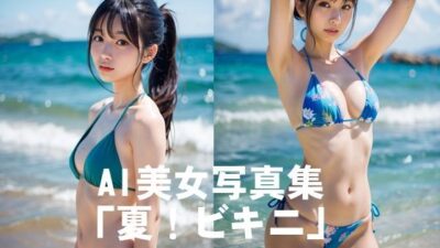 AI美女写真集「夏!ビキニ」No.8エロすぎるやろ…