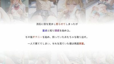 学園1のギャルに童貞の僕が誘惑される 今夜のオカズに!!