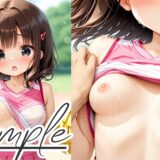 汗だくスポーツ少女のおっぱいをひたすら揉むCG集 今夜のオカズに！！