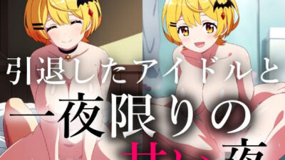 一生会えないと思っていた引退したアイドルが一夜限りの夢を見せに僕に会いに来てくれた こんなの射精不可避ｗ