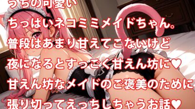 うちのえっちな専属ちっぱいネコミミメイドさん 今夜のオカズに！！