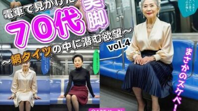 電車で見かけた70代の美脚〜網タイツの中に潜む欲望〜 vol.4（最終巻） もうたまらんｗ