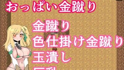 おっぱい金蹴りこんなの射精不可避ｗ
