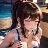 夜明け前の吐息、濡れた指先エロすぎるやろ…
