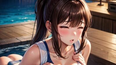 夜明け前の吐息、濡れた指先エロすぎるやろ…