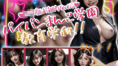 パイパンまんこ学園教育学科!今夜のオカズに!!