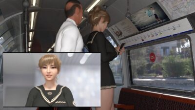 【▲100】生徒会長 一ノ瀬廻里・県警からの事情聴取で、自らの盗撮被害動画の確認を強いられる:Vol.004『電車内、カバンに仕込まれたCCD？CMOS？ピンホール盗撮カメラによるスカート内逆さ撮り被害』 こんなの射精不可避ｗ