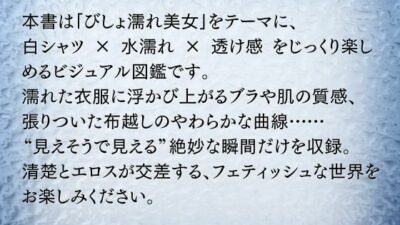 びしょ濡れ美女図鑑 ＃1白シャツ編 もうたまらんｗ