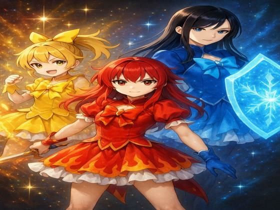 星奏姫トリニティ・レイ  堕ちる戦士たち 今夜のオカズに！！