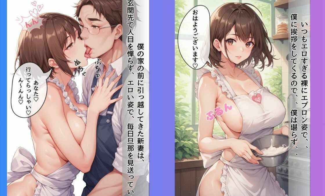 隣人妻の性欲 エロすぎるやろ…