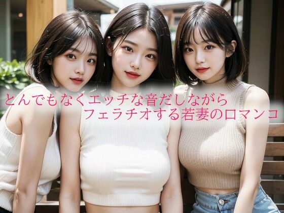 とんでもなくエッチな音だしながらフェラチオする若妻の口マンコ 今夜のオカズに！！