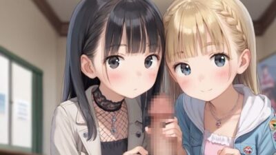 触れて  濡らして  つるぺた少女の日常  〜えちえちギャルの双子丼〜 もうたまらんｗ
