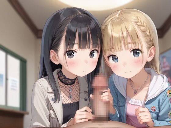 触れて  濡らして  つるぺた少女の日常  〜えちえちギャルの双子丼〜 もうたまらんｗ