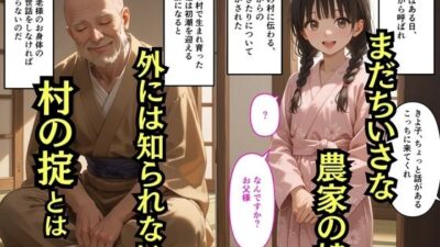 【500枚】村の掟で少女の処女は長老様に【パイパンロリ美少女の初体験】 こんなの射精不可避ｗ