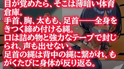 【音声作品】水泳女子の緊縛、屈辱おもらし【猿轡】 今夜のオカズに！！