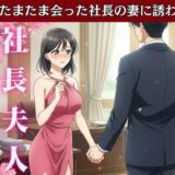 社長の奥さんに気に入られて部下は自宅に呼び出される！社長の奥さんと偶然道端で会い愚痴を聞くうちに泣いてしまい慰める 今夜のオカズに！！