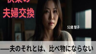 【シニア恋愛】「快楽の夫婦交換」〜夫のそれとは、比べ物にならない〜52歳 智子【官能朗読】 今夜のオカズに！！