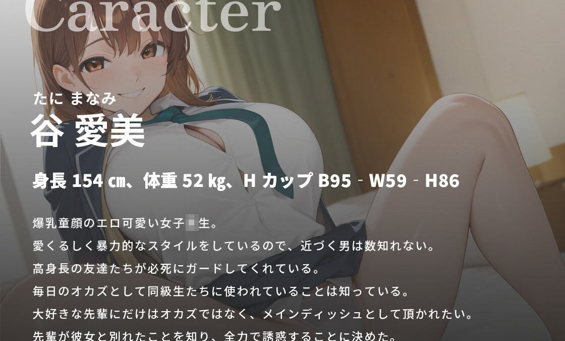 【1時間20分】オナサポJK〜早漏の先輩を密着耳元誘惑でトレーニングしてあげる♪〜【バイノーラル/巨乳/耳舐め】 もうたまらんｗ