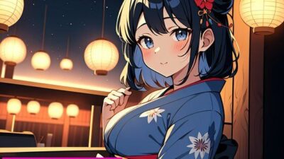 浴衣姿の憧れの同級生と夏祭りでイチャラブセックス 今夜のオカズに！！