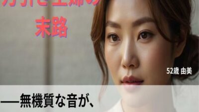 【シニア恋愛】「万引き主婦の末路」〜無機質な音が、私の屈辱を刻みつけていく〜52歳由美【官能朗読】 今夜のオカズに！！