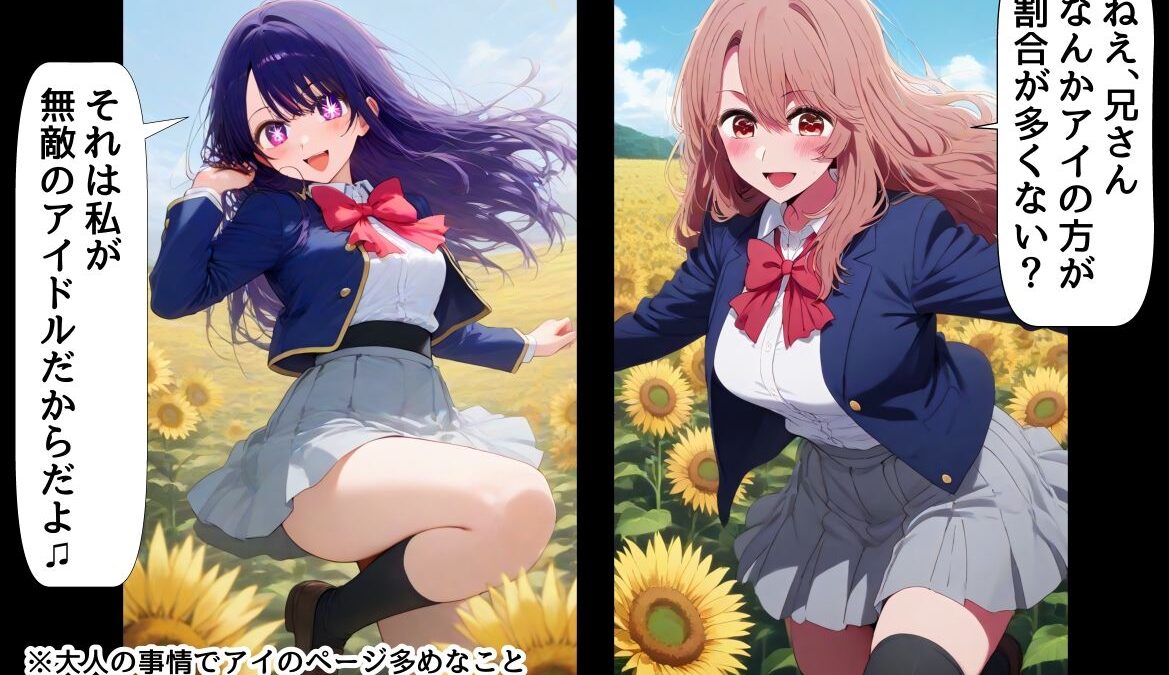 俺は大好きな星●アイ＆斉●ミヤコのお兄ちゃんになる《セリフ有りCG版》〜《馬並み巨根お兄ちゃんに転生》〜 おすすめ作品！！