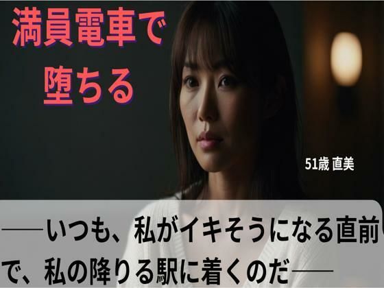 【シニア恋愛】「満員電車で堕ちる」〜いつも、私がイキそうになる直前で、私の降りる駅に着く〜51歳 直美【官能朗読】 もうたまらんｗ