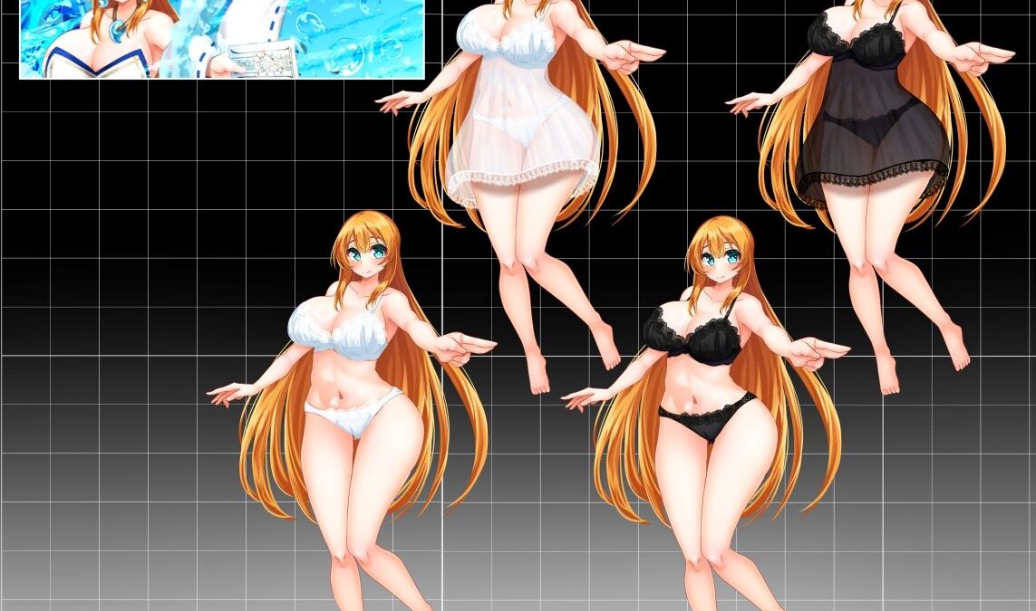 【立ち絵素材】水の巫女 おすすめ作品！！