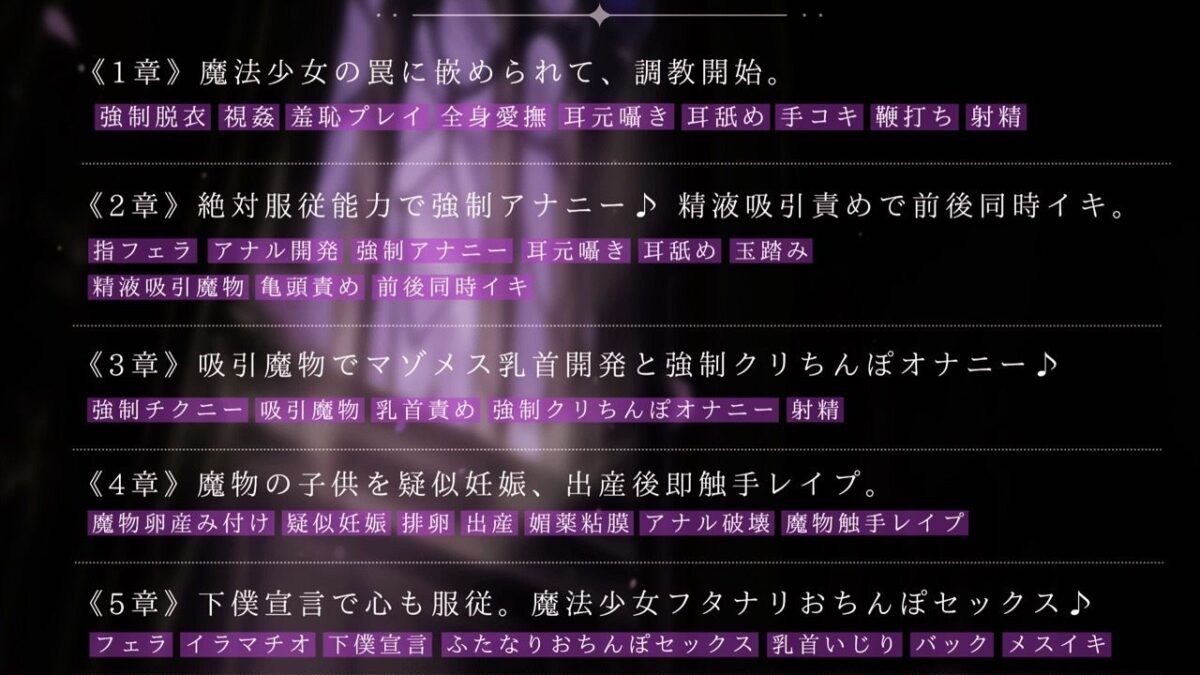 【ドM向け】魔法少女の悪のヒミツを知ったらマゾ調教されて下僕になる話♪II〜絶対服従編〜 エロすぎるやろ…