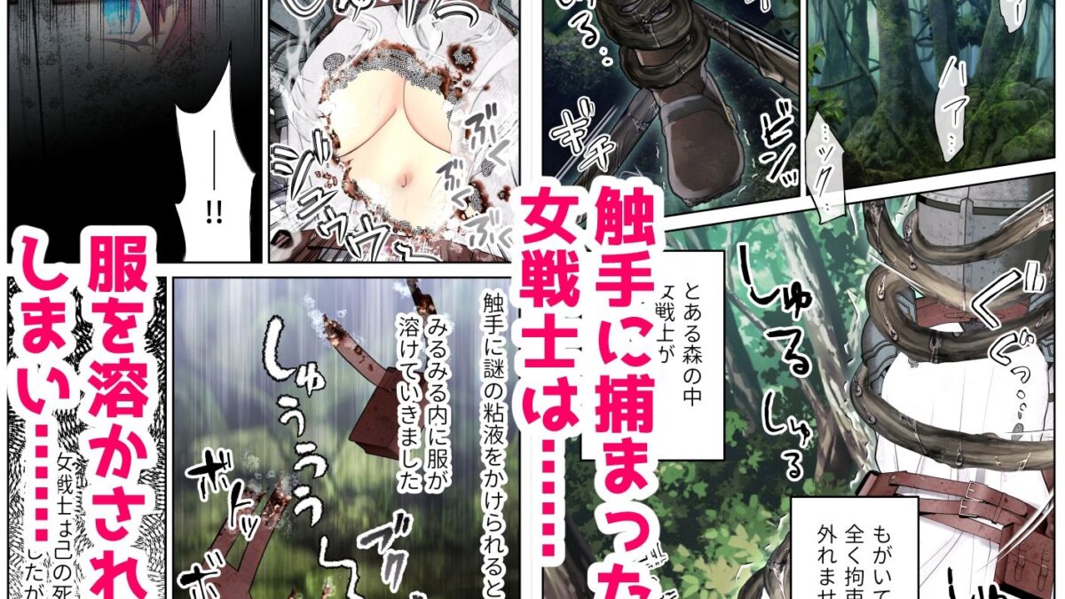 女戦士、触手に開発調教される おすすめ作品！！