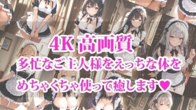 専属の性処理担当メイド達の性欲が強すぎる件 エロすぎるやろ…