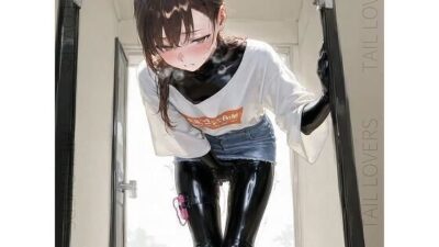 ラバースーツと仕込みローター|Silent Vibrations in Shiny Skin【238枚+24秒movie】 エロすぎるやろ…