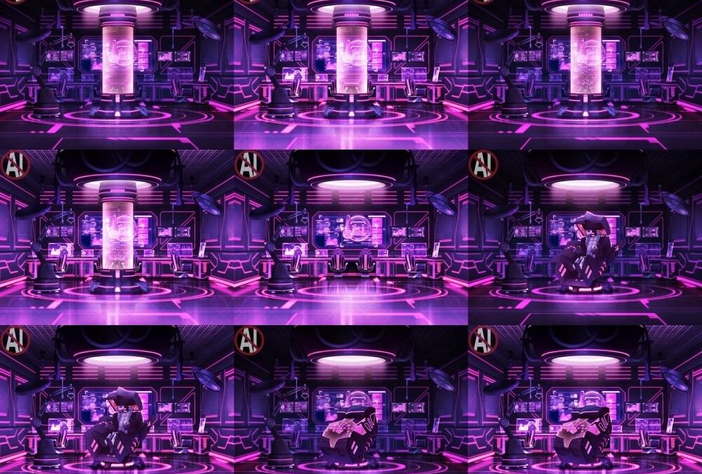 SF/サイバー風背景7点＋差分＋小物 合計31点のおまとめパックです。 エロすぎるやろ…