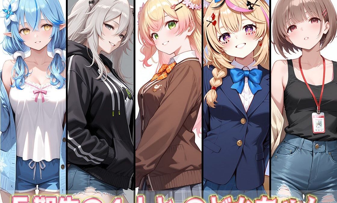 ホロライブCG集（R18） 5期生＋のどかちゃん キュートでセクシーなCG集 合計500枚 もうたまらんｗ