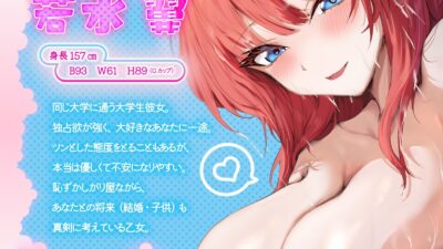 巨乳ツンだった彼女が、甘デレ搾乳妻になった日。（KU100マイク収録作品） こんなの射精不可避ｗ