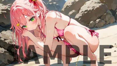 水着さくらみことビーチSEX エロすぎるやろ…