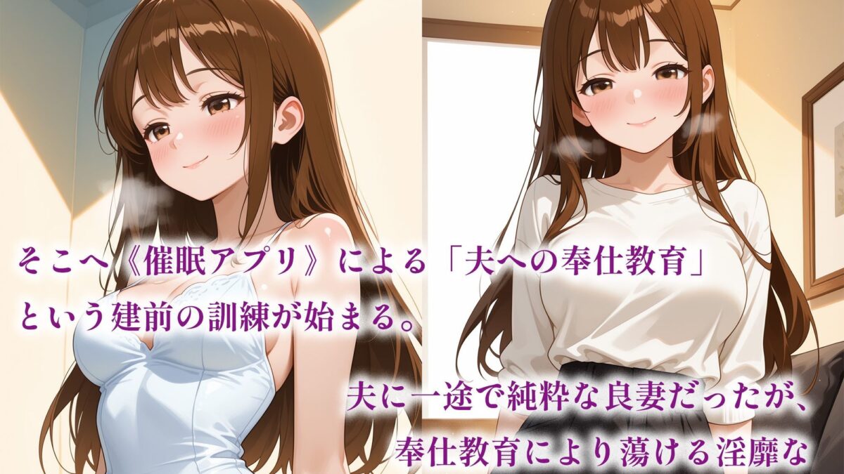 催●アプリで堕ちる清楚系人妻 〜純白の貞淑妻が快感奉仕奴●へ堕ちるまで〜 こんなの射精不可避ｗ